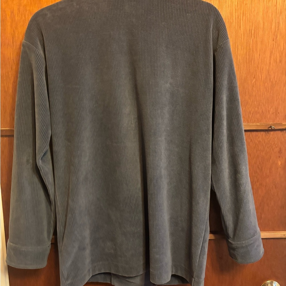 Madewell Women's Slate Gray Corduroy Blazer - Picture 6 of 7